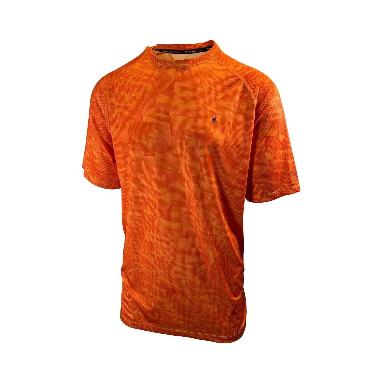 Spyder Swim Men's Camo T-Shirt Rashguard Surf - Sand - Sun Short Sleeve gallery