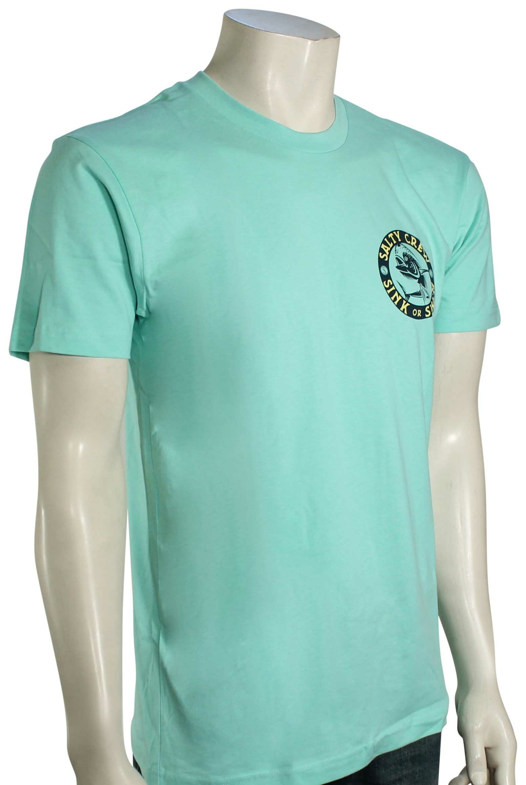 Salty Crew Mighty Mahi Premium T-Shirt – Sea Foam – New