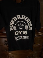 Powerhouse Gym Bev Francis NY Men’s Size L Cotton Gym T Shirt