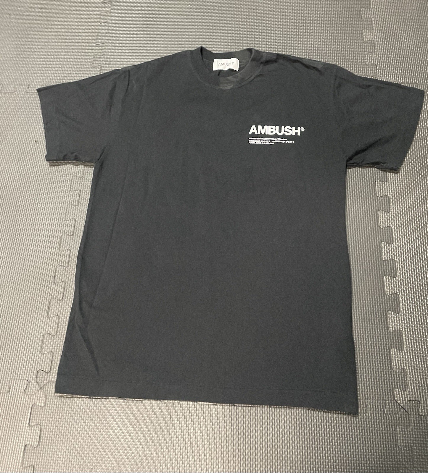 Ambush Japan Nobo AW 2018 Black Tee Men’s Large gallery