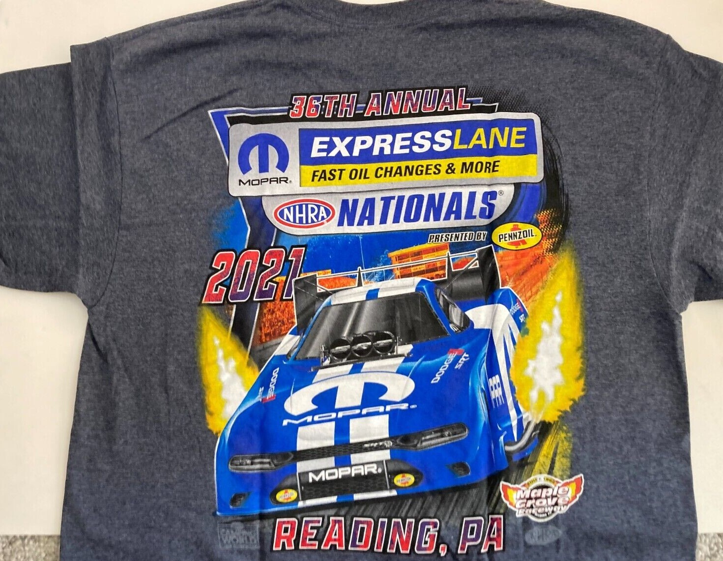 2022 53rd Annual GatorNationals (048) Men's 100% Cotton T-shirt NHRA Drag Racing gallery