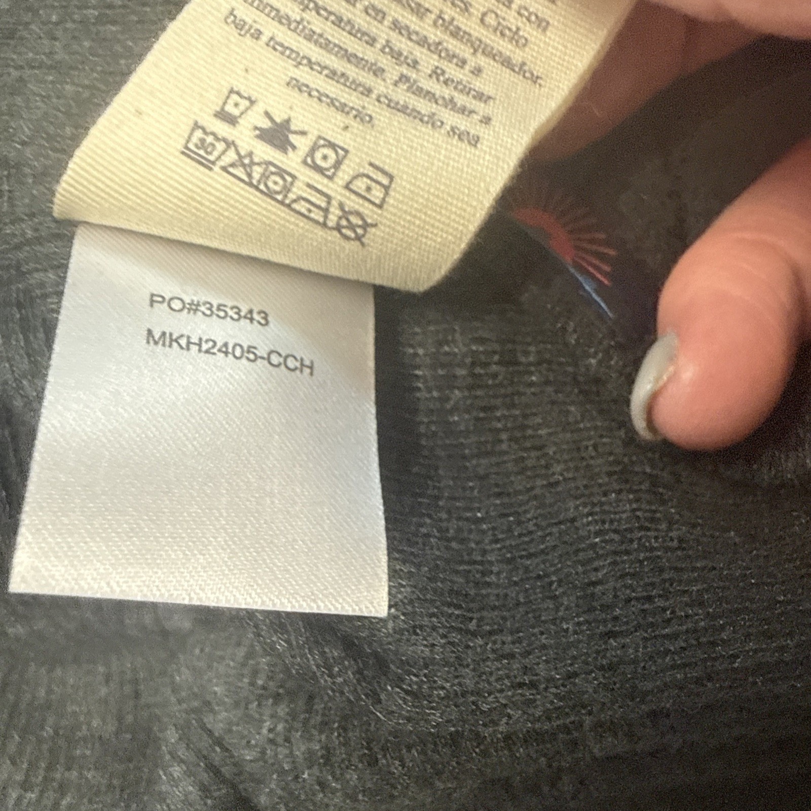 Faherty Men's Cloud Waffle Crew Thermal Shirt XXL Charcoal Heather Long Sleeve gallery