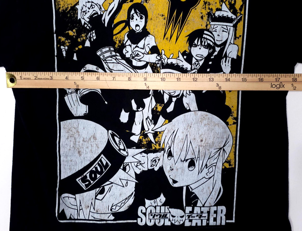 Soul Eater T-Shirt Y2K Manga Anime Small/Med Vintage? ~ No Tag See Measurements gallery