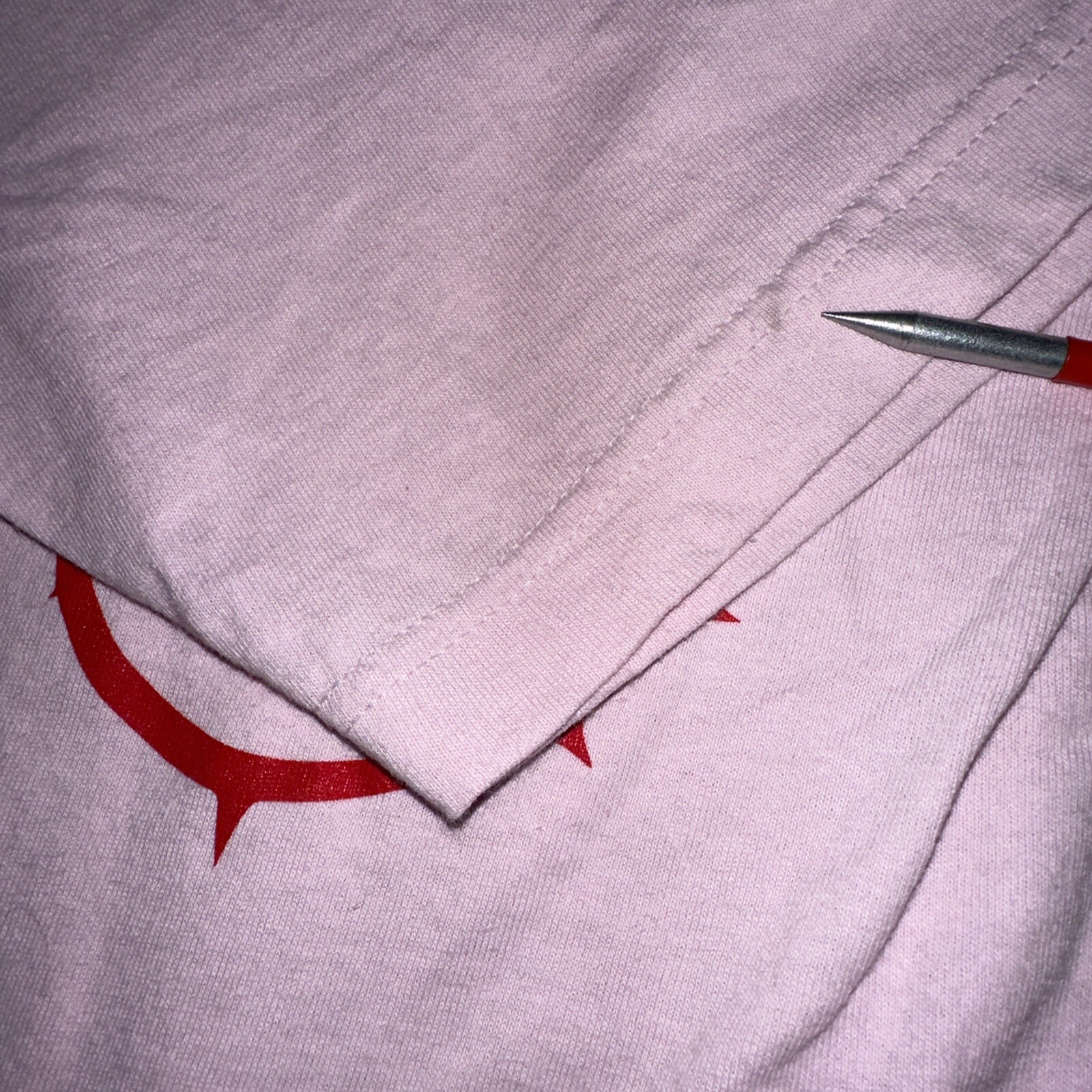 Richardson Anti Social Social Club Pink Shirt Mens Size XL ASSC Graphic gallery