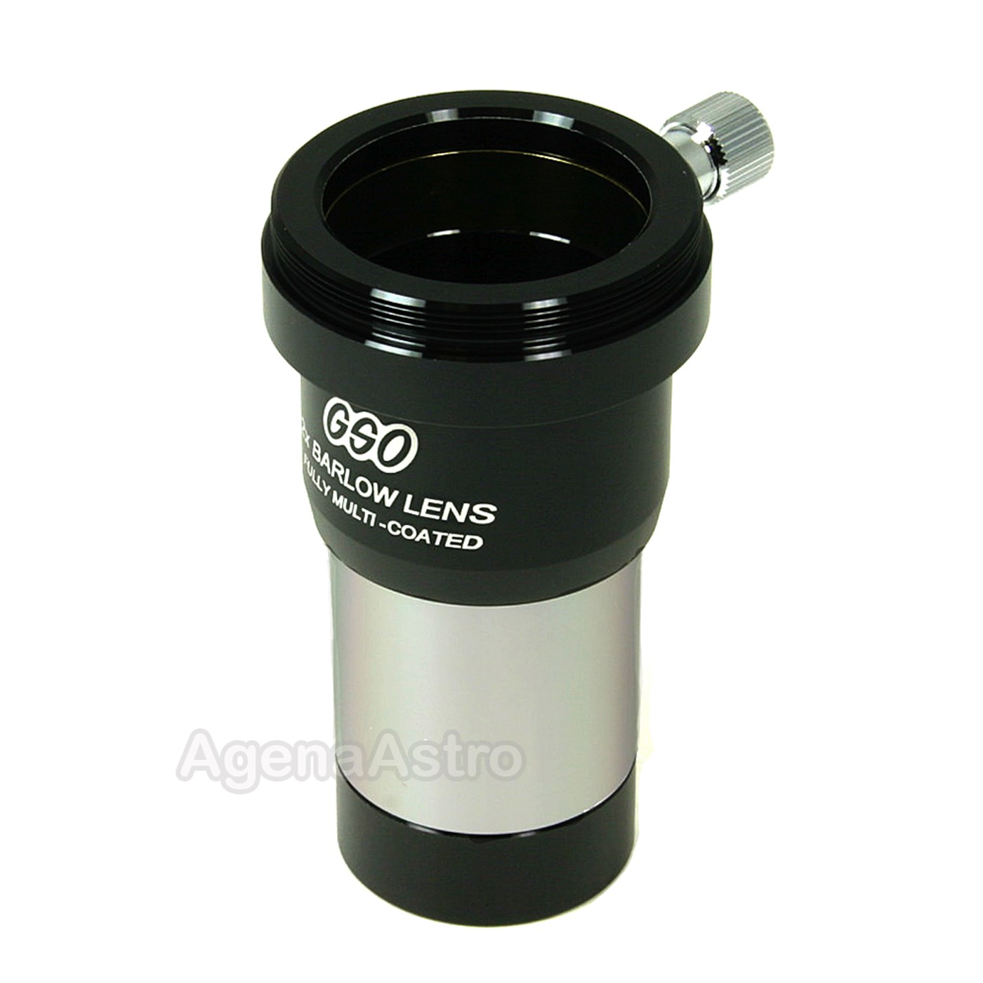 GSO 1.25″ 2x “Shorty” Achromatic Barlow Lens with T/T2 Thread # GS2BL-T2