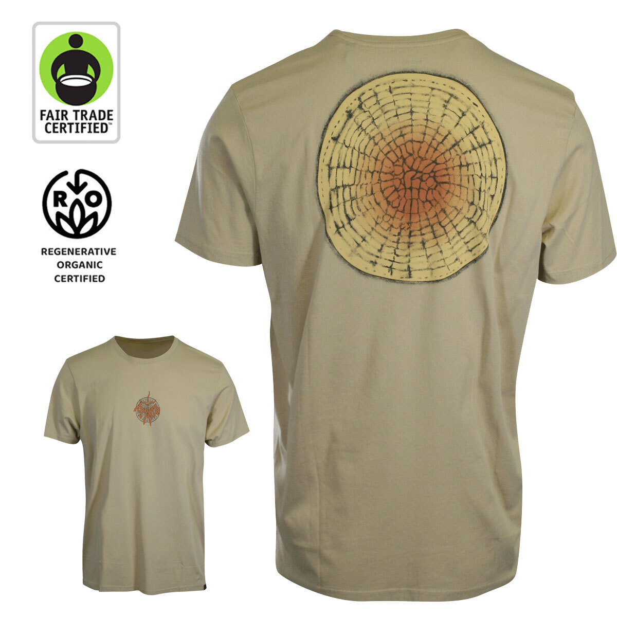 prAna Men’s Crescent Bay T-Shirt Everyday Stacks SS Tee (S02)