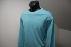 Duluth Trading Co. Wicking Polyester Nylon Shirt Baselayer Blue Mens Large