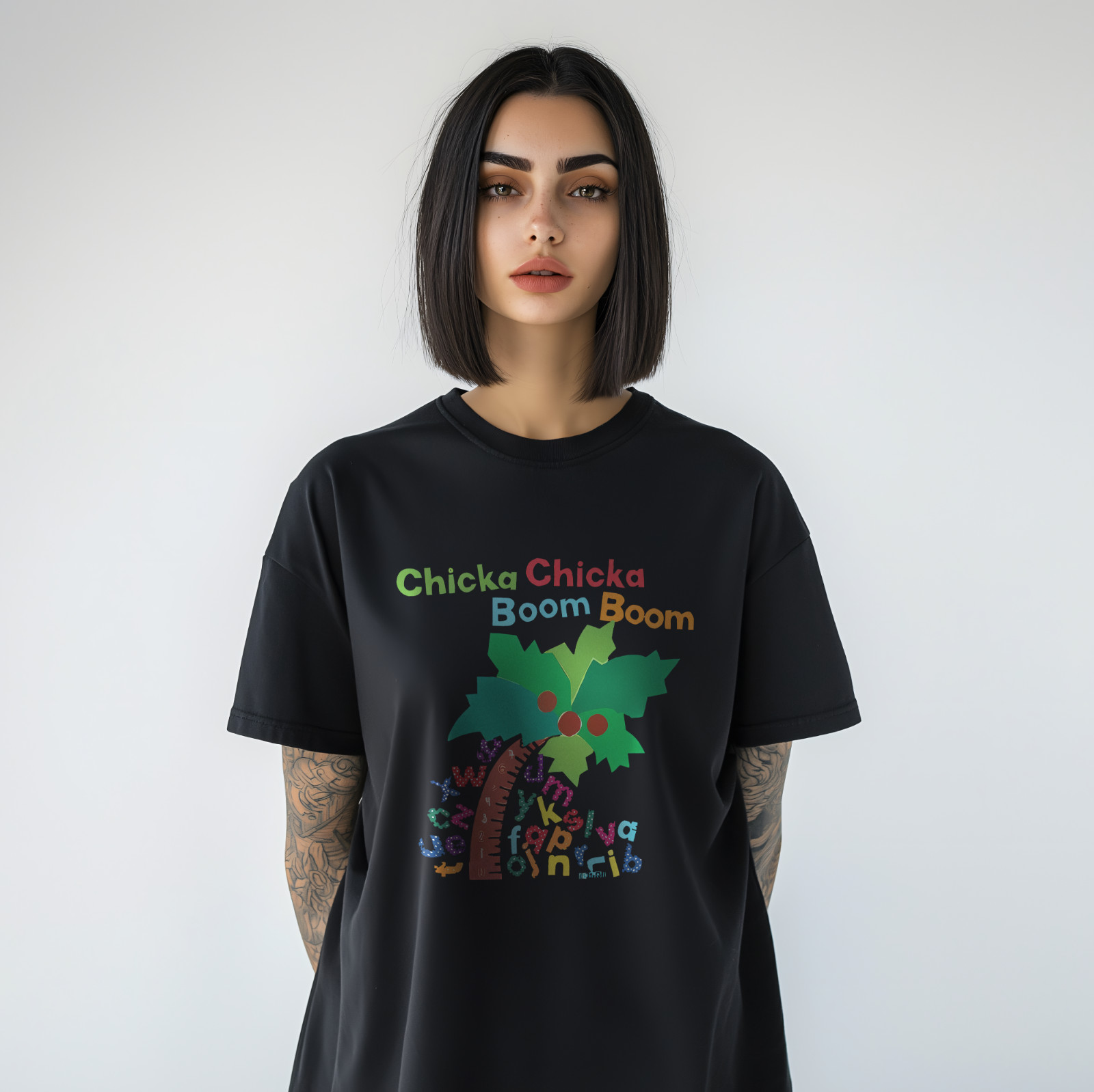 Chicka Chicka Boom Boom T-Shirt – Cute Alphabet Tree Shirt A470 gallery
