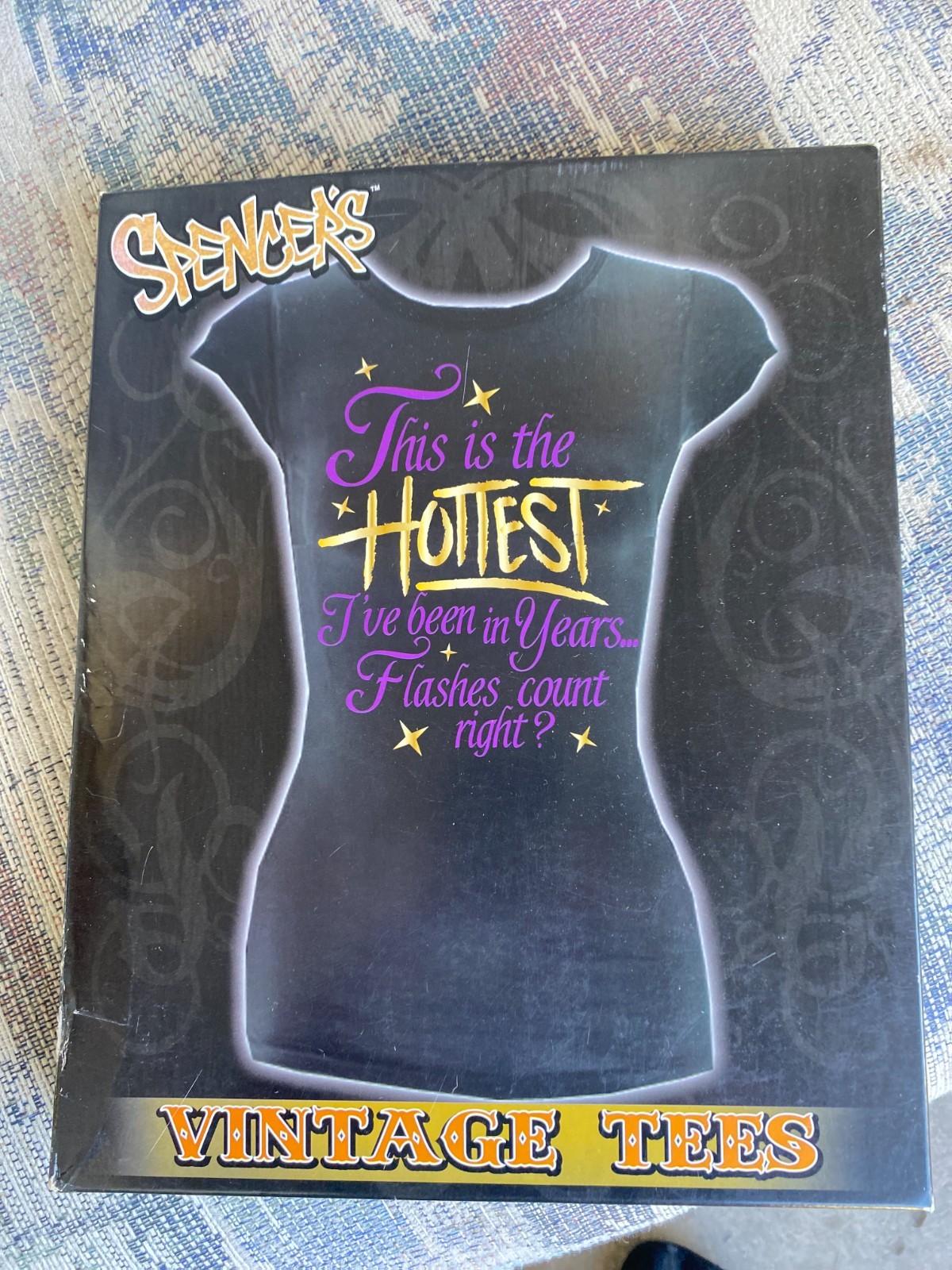 Vintage Spencer’s “THIS IS THE HOTTEST IVE BEEN” Parody Saying Tee Size LG