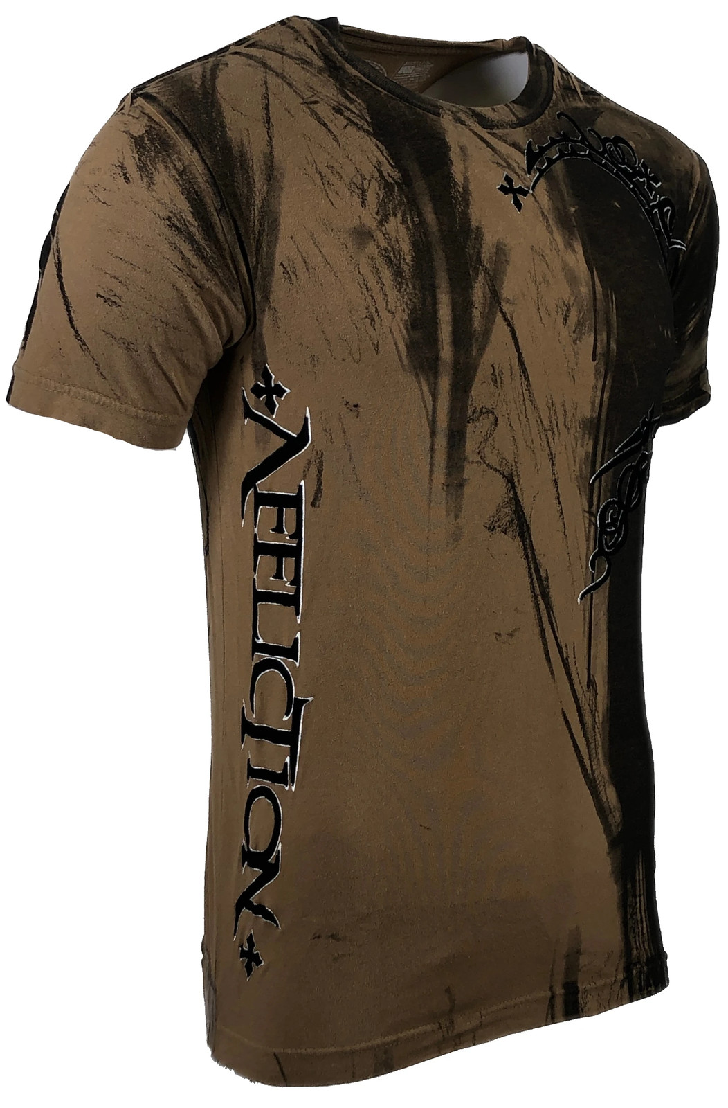 AFFLICTION Men's T-Shirt DARK NIGHT Biker Skulls Tattoo MMA S-5XL gallery