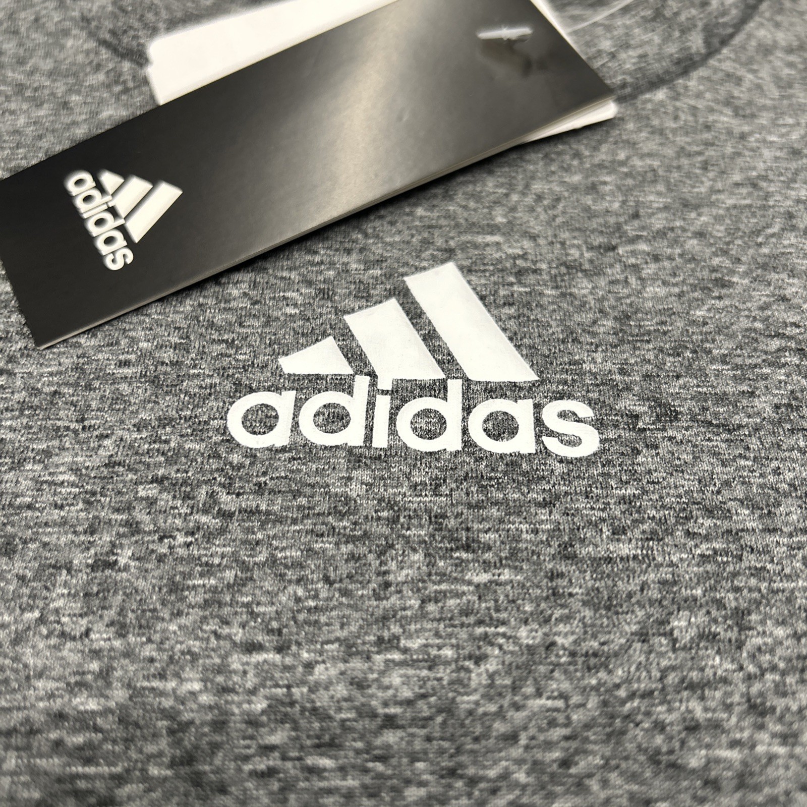 Adidas Creator Tee Short Sleeve FK1726 Dark Grey Heather Men’s Size 4XL - NWT gallery
