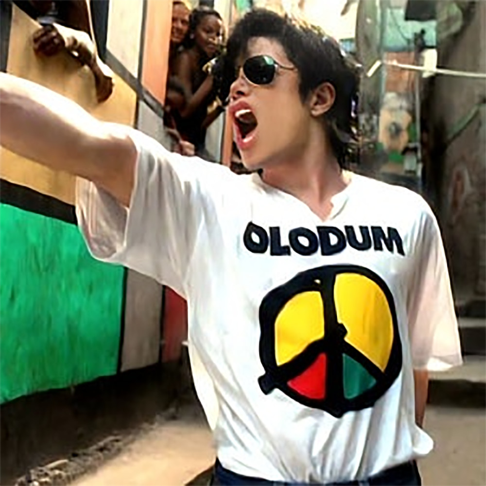 Olodum T Shirt, Retro White Unisex Graphic Tee, Unisex shirt gallery