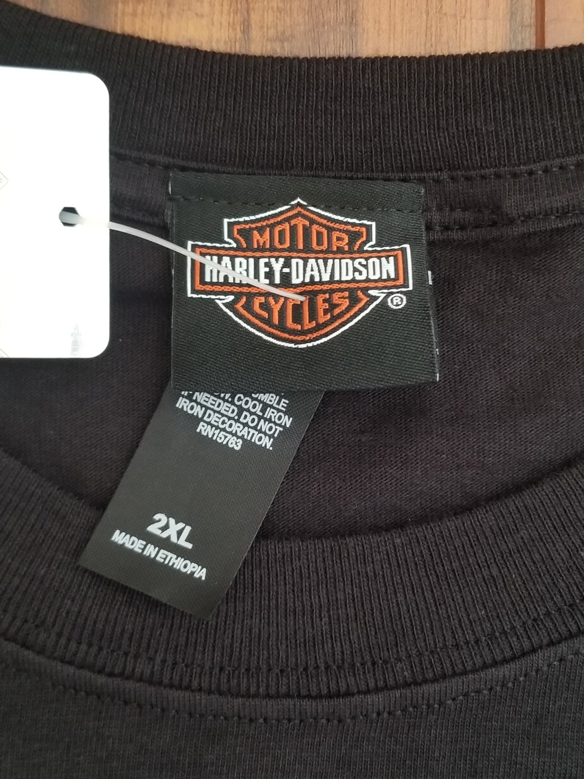 Harley Davidson - Gettysburg, PA Battlefield Black T-Shirt - Men's 2XL - NEW gallery