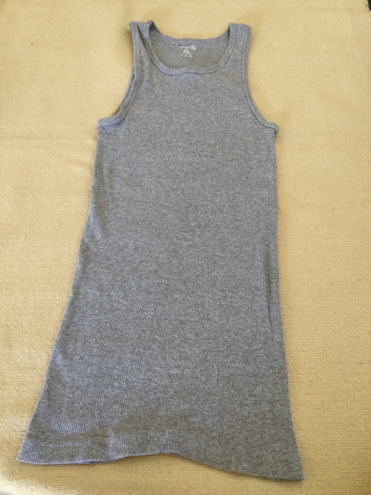 Andrew Scott •Men's 9-Pack COTTON UNDERSHIRTS•Tank Top •Navy•Black•Gray •XL •NEW gallery