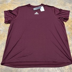 Adidas Creator Short Sleeve Tall Tee Maroon EK0091 Men’s Size 2XLT NWT