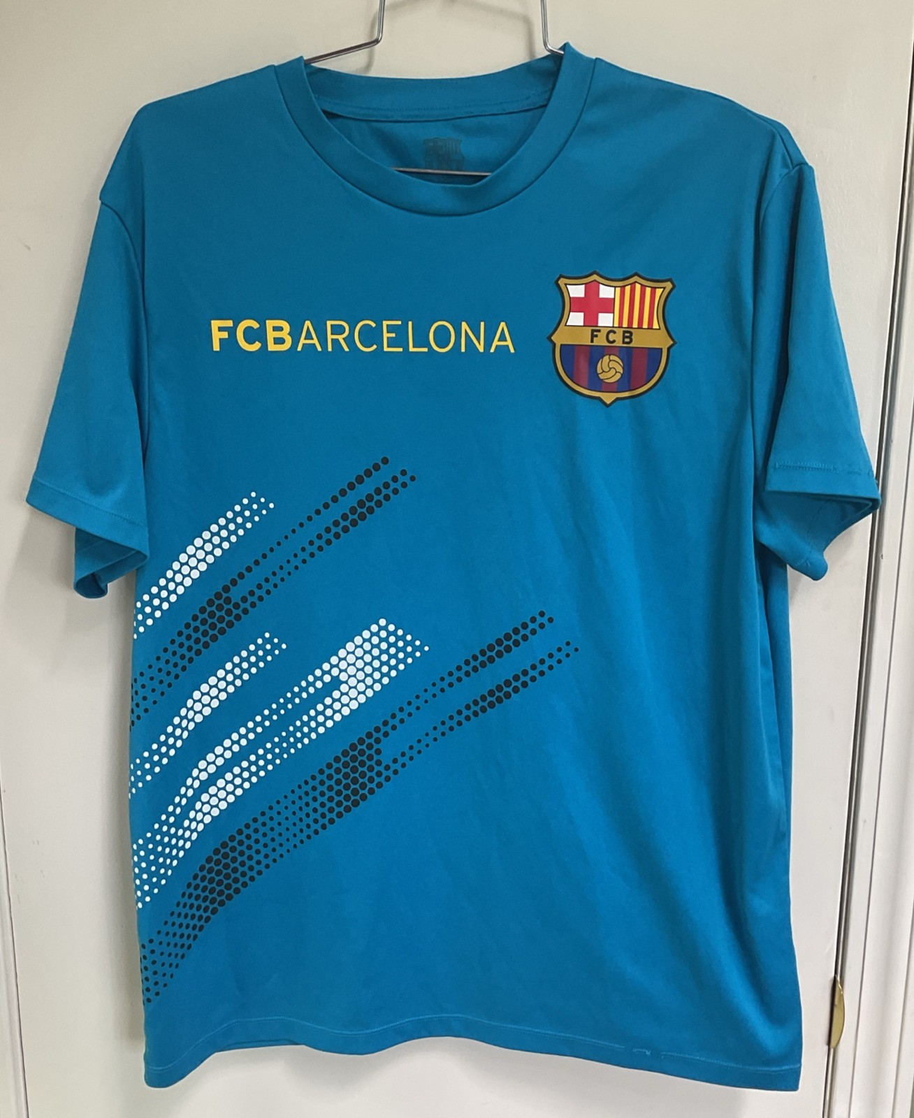 FCB FC Barcelona Barca Training Shirt Jersey Soccer Men’s Size M FUTBOL gallery