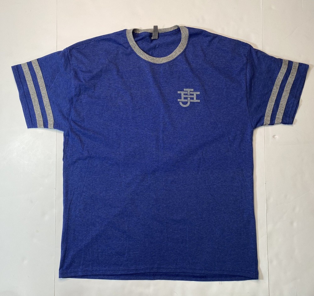 Jig Head Brewing Company Shirt Extra Large Blue XL Fishing Beer Top