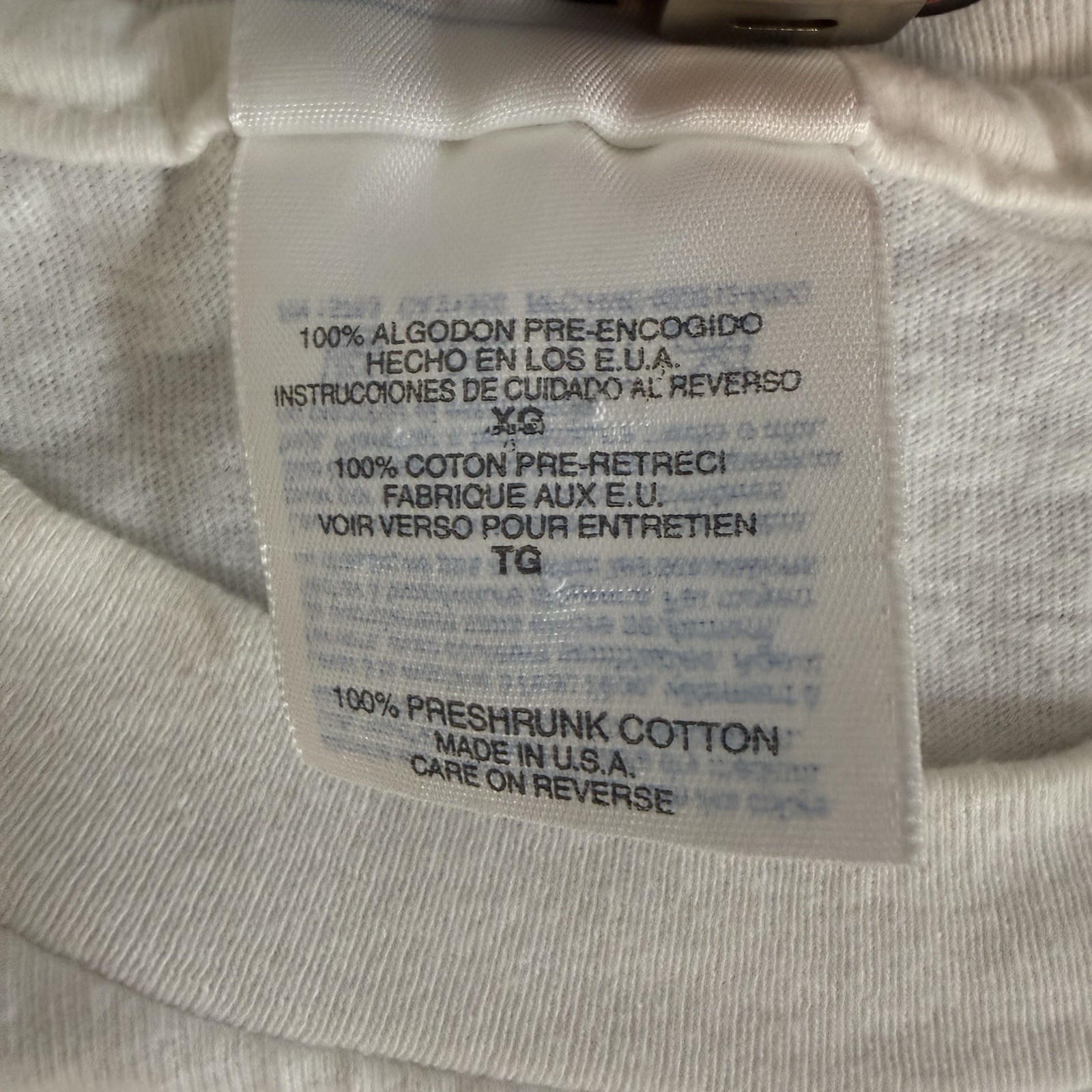 Vintage UN Single Stitch “Unity Through Diversity” T Shirt Beefy Hanes XL gallery