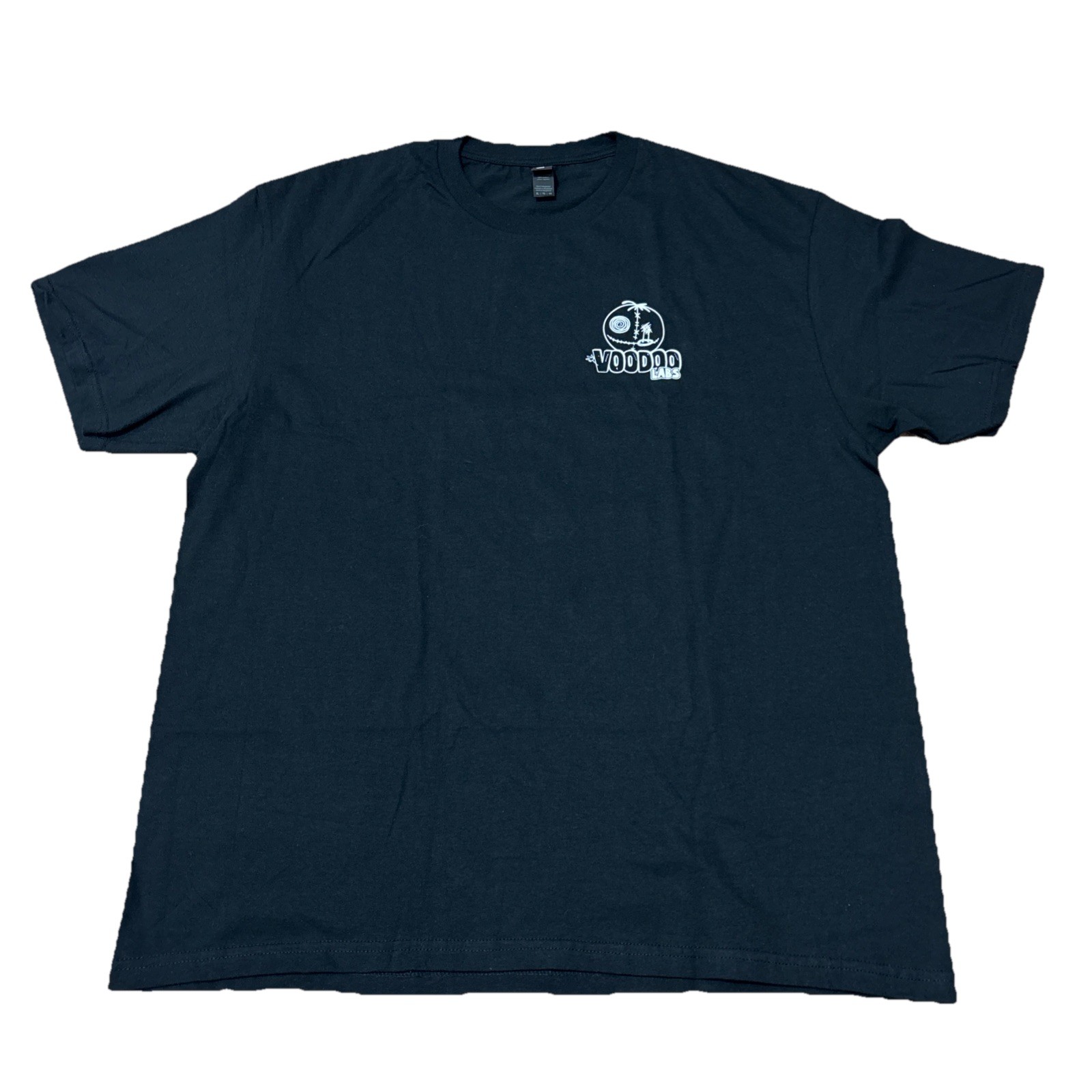 Voodoo Lab Graphic T-Shirt Men's Size XL Gildan Hammer Cotton Black - NWOT gallery
