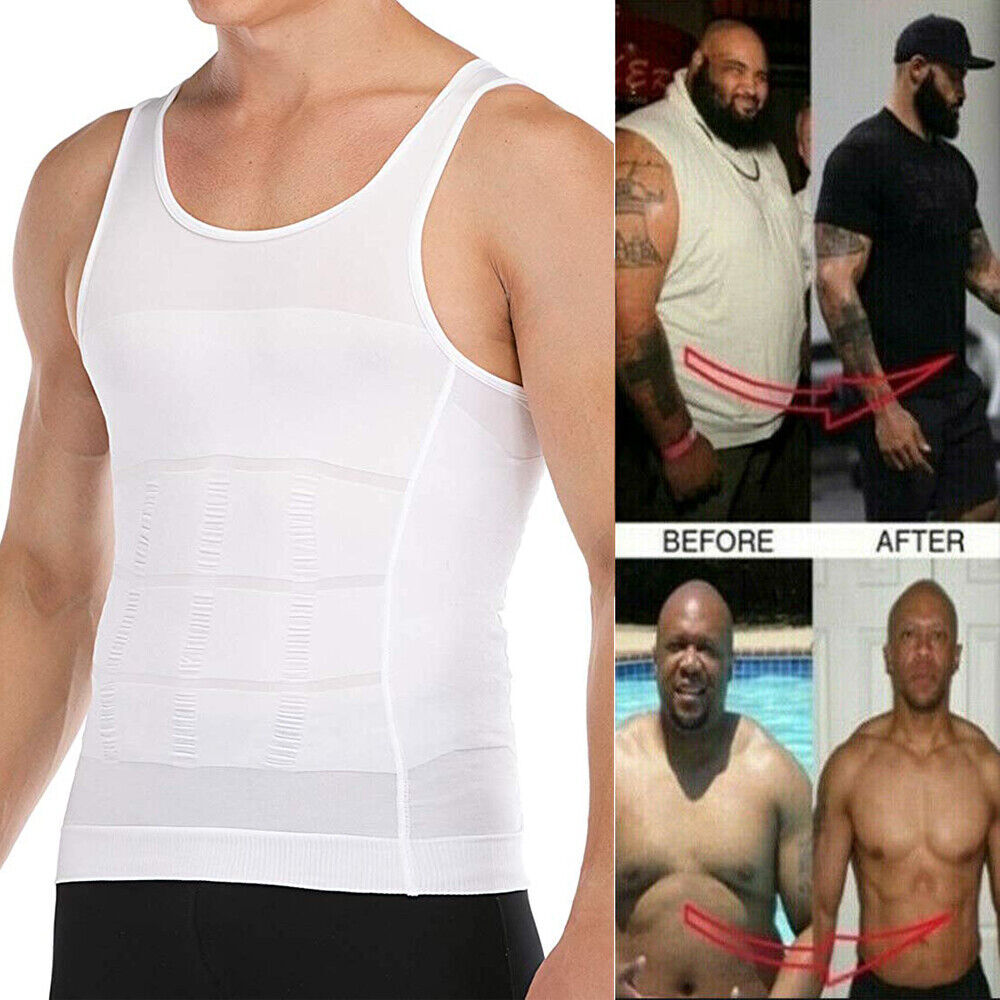 Fajas Para Hombres Faja Reductora De Hombre Men Body Abdomen Control Tee Shapers gallery