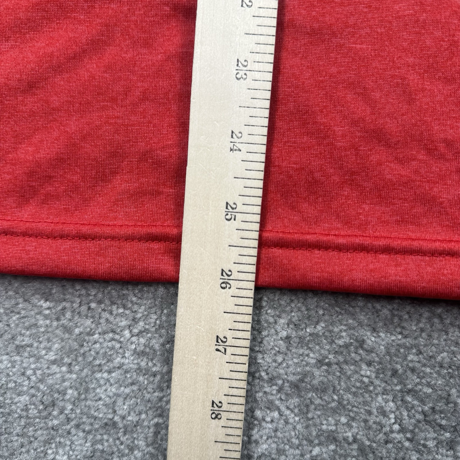 Sport Tek Adult T Shirt Size Small Red Short sleeves Crew Neck gallery