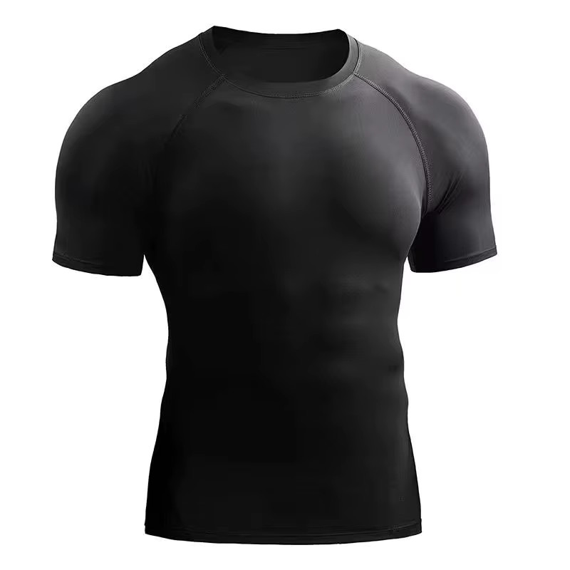 Men's Quick Drying Outdoor Sports T-Shirt Tee Shirt Stretch Fit Running Fitness gallery