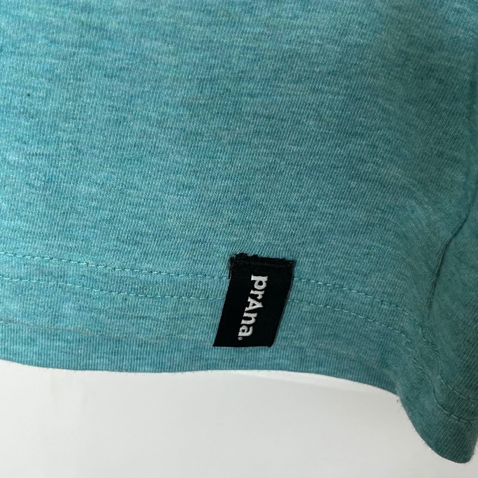 Prana Camp Life Journeyman Graphic T-Shirt Aqua Heather Small gallery