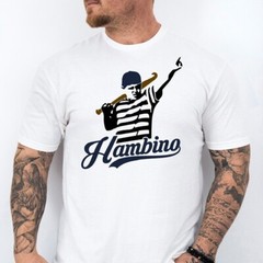 HAMBINO | Sandlot Baseball themed Soft Ring Spun Pre-Shrunk Cotton T-Shirt