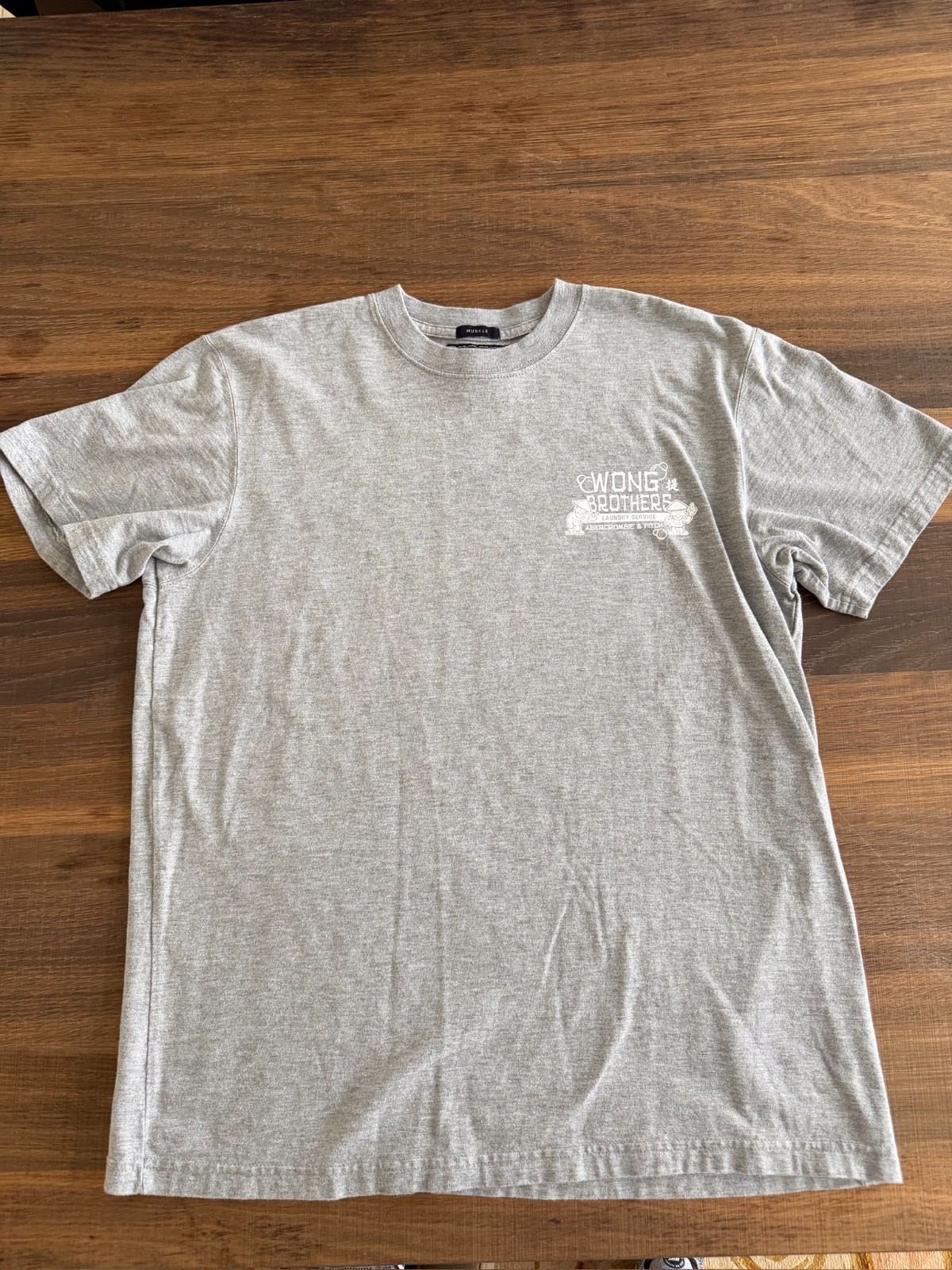 Extremely Rare Famous Offensive Abercrombie & Fitch Wong Brothers Shirt Large gallery