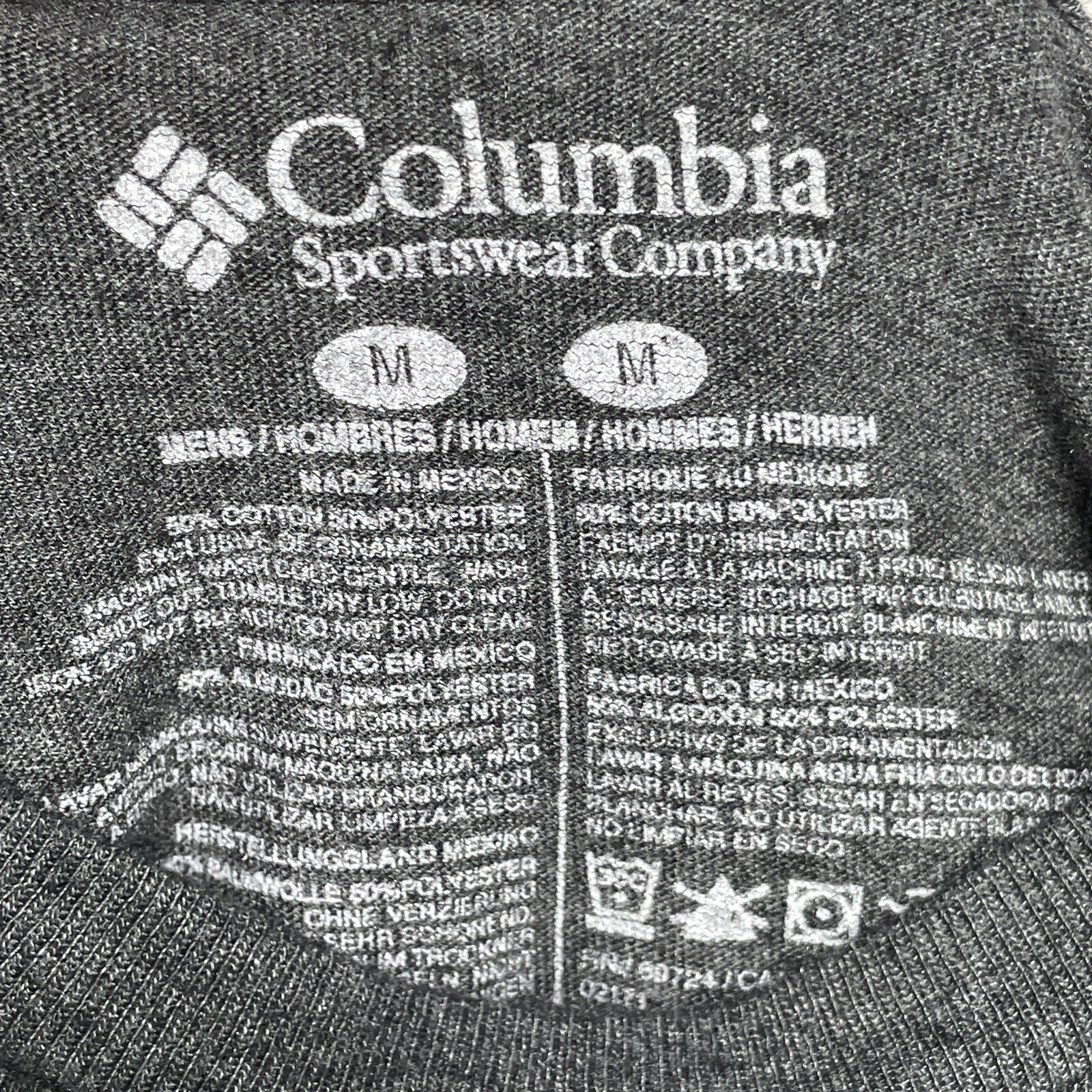 Columbia PHG Shirt Mens M Gray Outdoor Long Sleeve Hunting Crew Neck gallery