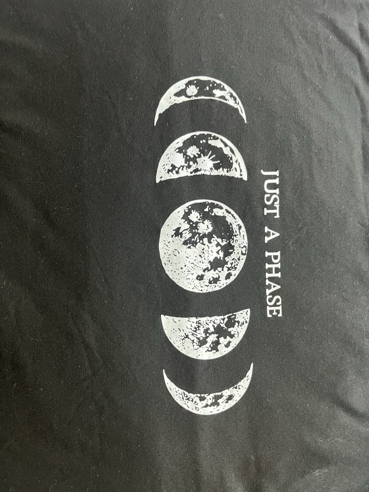 Just a Phase moon Cycle T-Shirt Phases Of The Moon Astronomy gallery