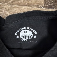Chrome Studio Paul vs Diaz Boxing Event Graphic Black Men’s T-Shirt XL Short Sl…