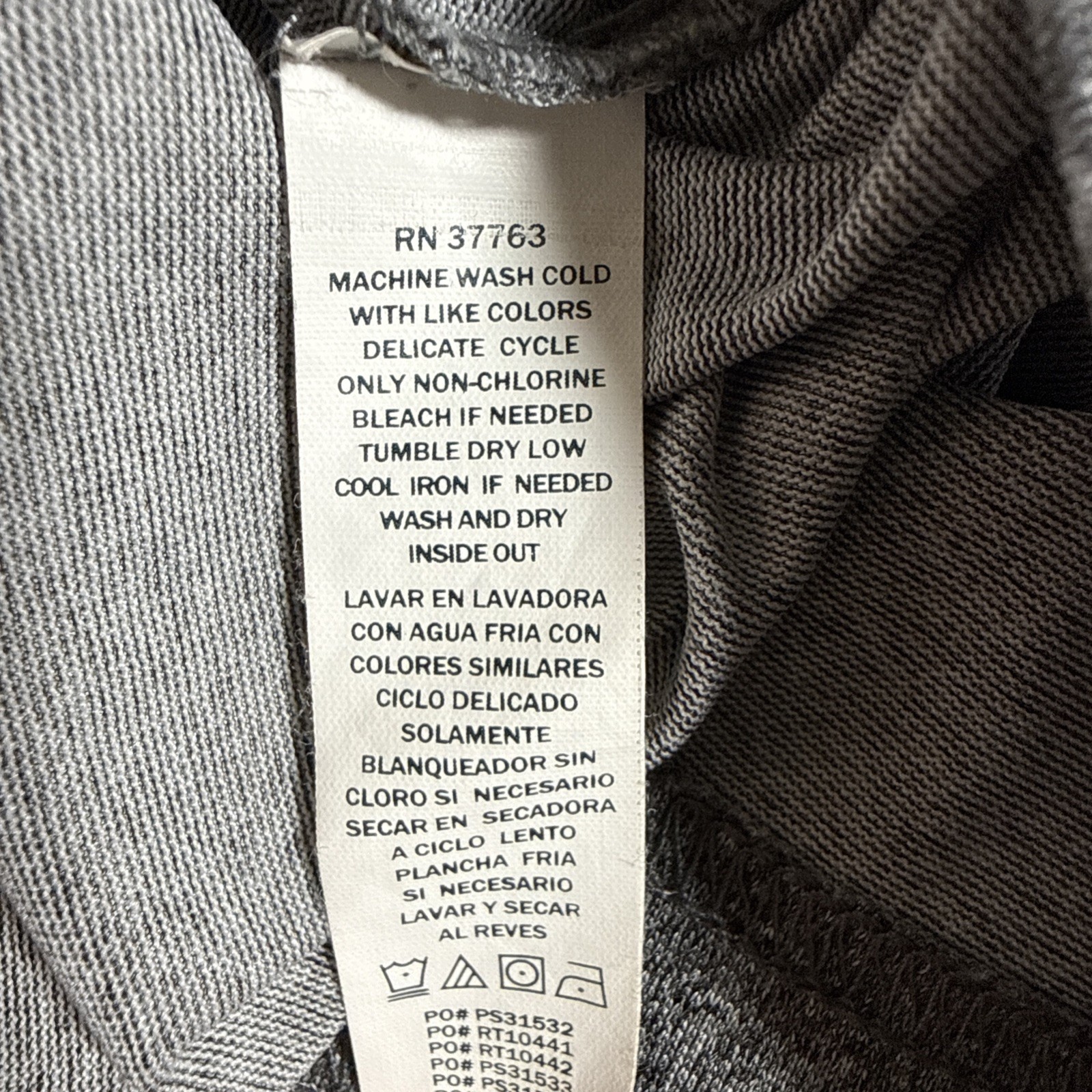 Perry Ellis Shirt Mens XL Gray Short Sleeve V Neck gallery