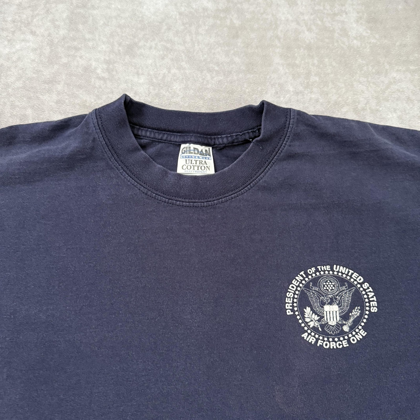 Vintage Air Force One Shirt Mens XL USA Long Sleeve Military gallery
