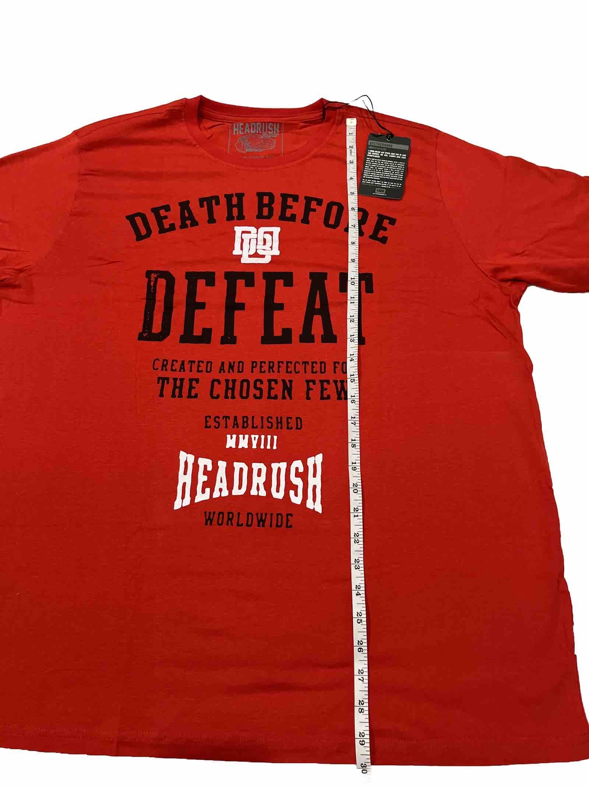 Headrush Brand Red 2XL Short Sleeve Brotherhood gallery