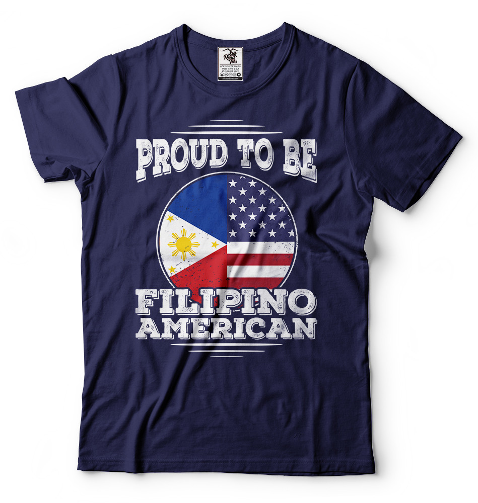 Filipino T-shirt Filipino American Tee shirt Philippines national day Tee shirt gallery