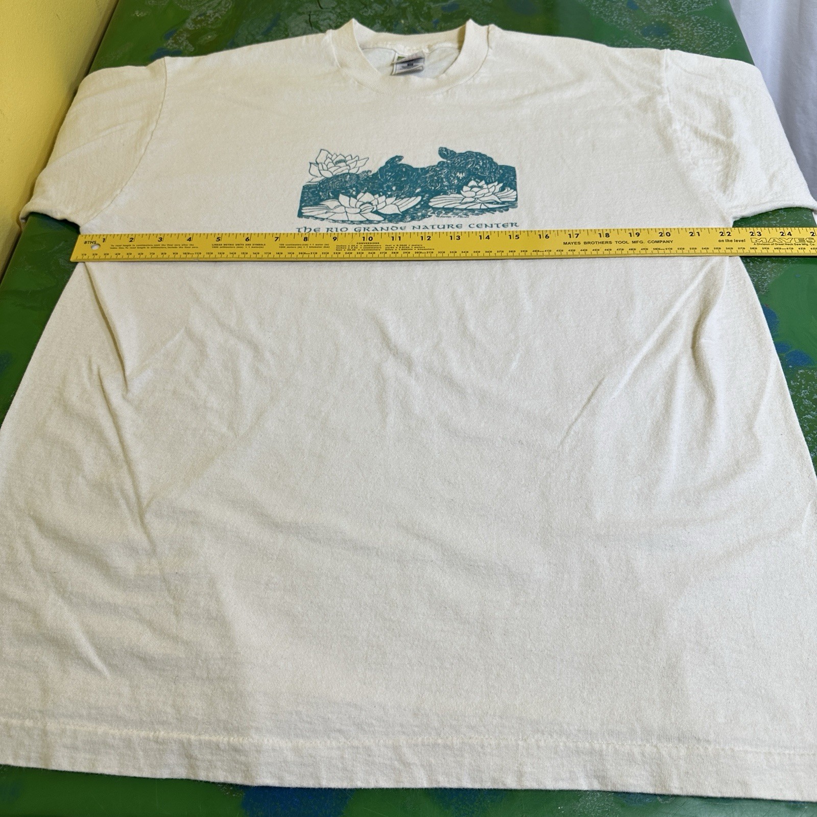 Vintage Single Stitch T-Shirt The Rio Grande Nature Center XL Tee Turtles Park gallery