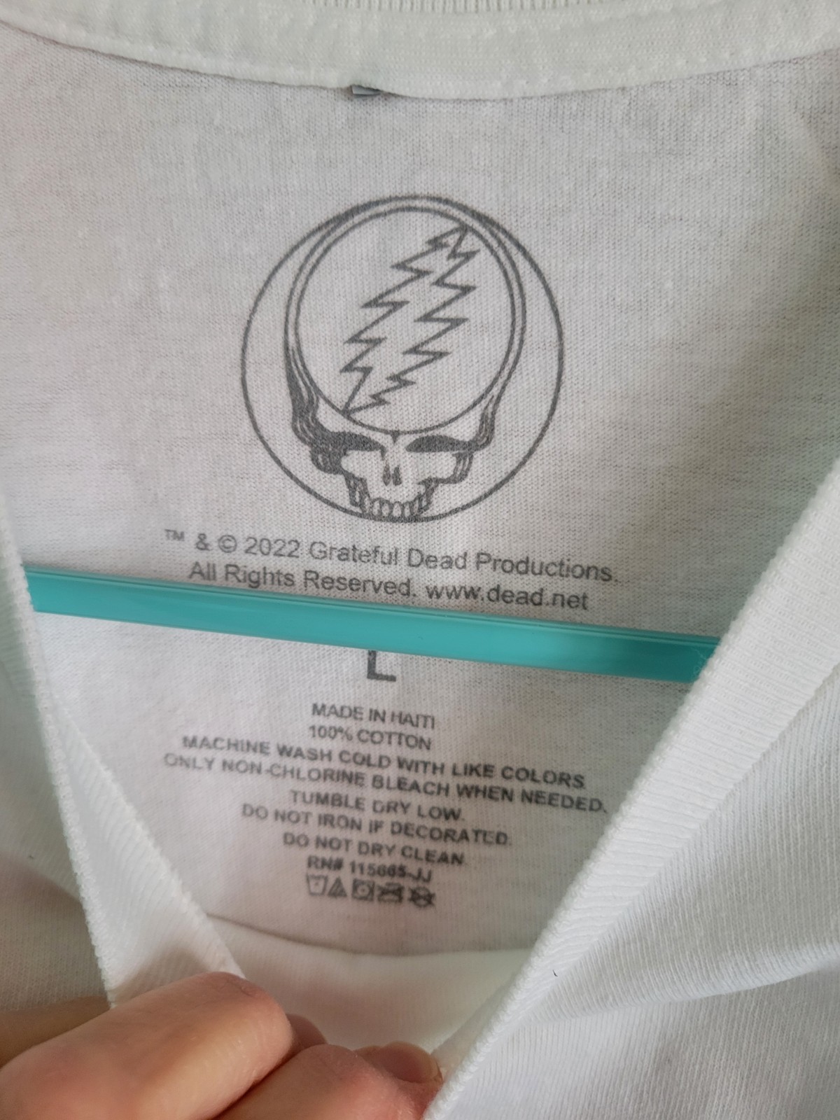 Grateful Dead Forever 21 Steal Your Face Mens Sz L Graphics Skull T-shirt Nwt gallery