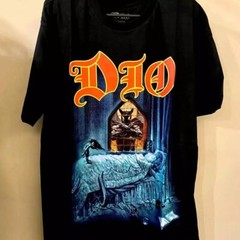 Dio Band 90s Basic Black Graphic Unisex T shirt Classic style S-5XL