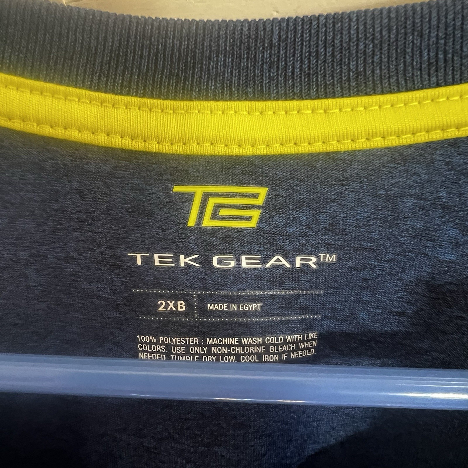 2XB Tek Gear T-Shirt Men's Dry Tek Short Sleeve Athletic Shirt NWT Big Tall Size gallery