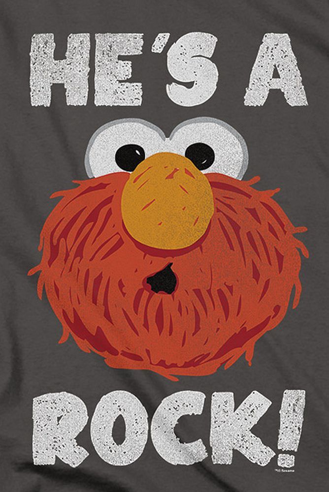 Sesame Street "He's A Rock" T-Shirt- to 5X gallery