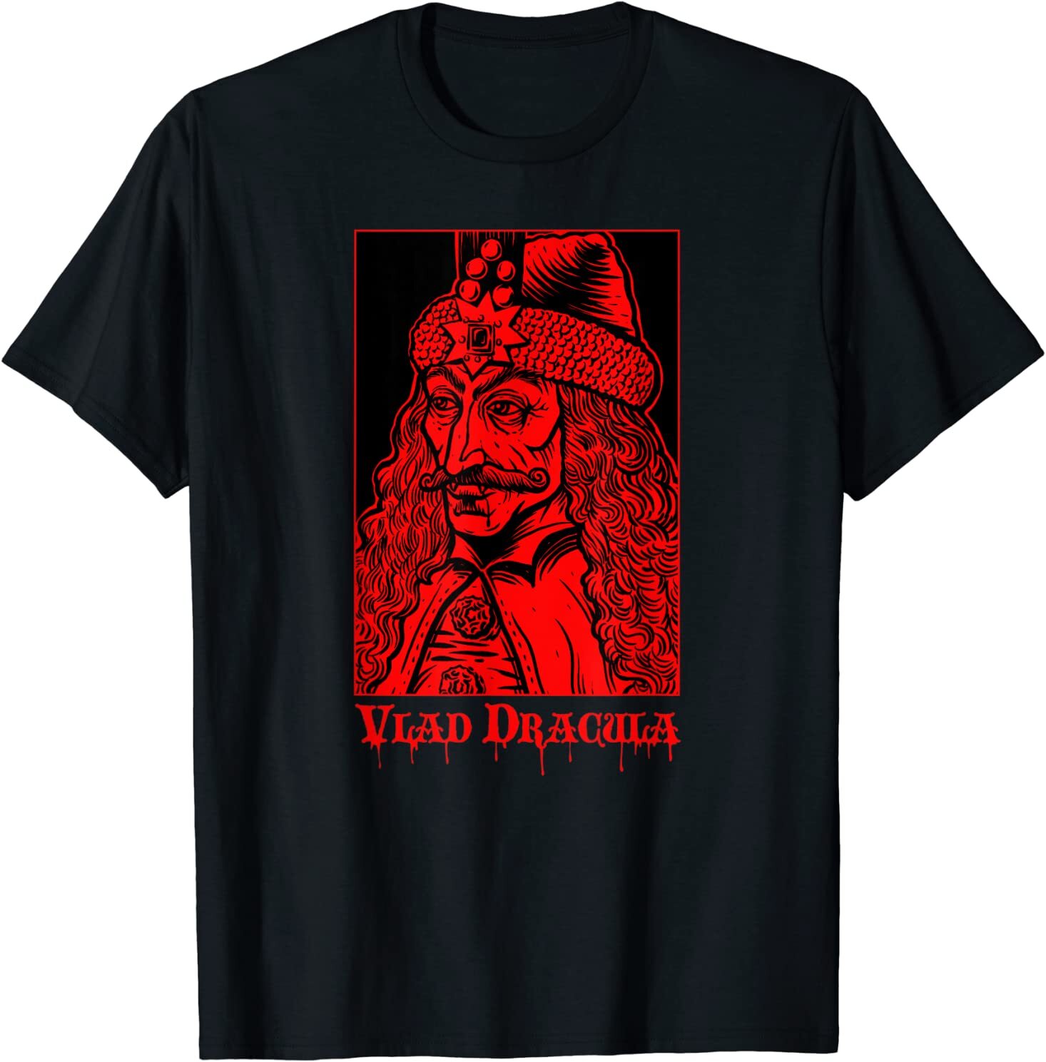 VLAD THE IMPALER DRACULA VAMPIRE NOSFERATU TRANSYLVANIA T-Shirt Size S-5XL gallery