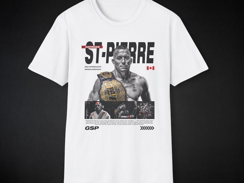 90s Bootleg Canadian MMA Fighter Vintage Graphic Tee T-Shirt