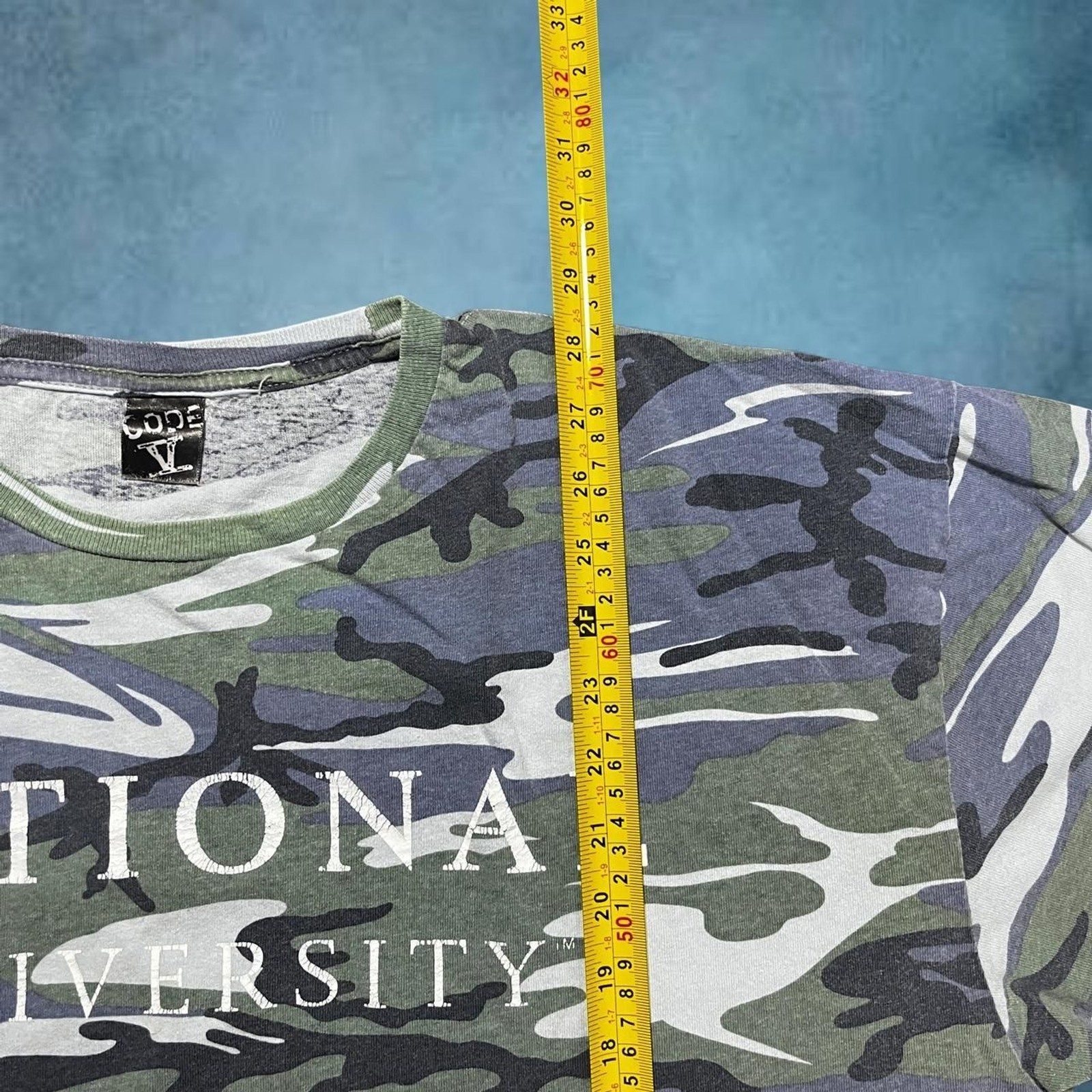 Camo national university t-shirt gallery