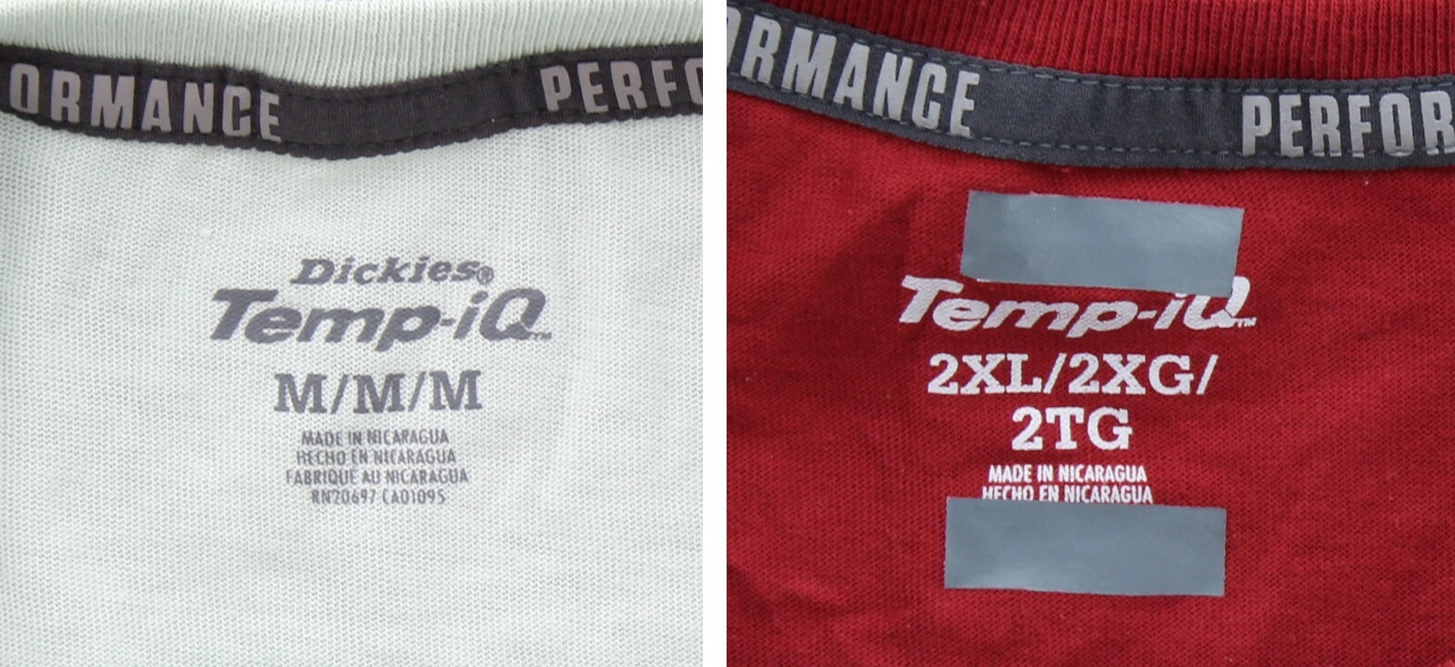 Dickies Men's Cooling Temp-iQ T-Shirt Performance Big & Tall Raglan Short Sleeve gallery