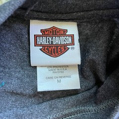 Harley Davidson Muscle Tee Mens Medium Work Sucks Lets Ride Biker Sleeveless