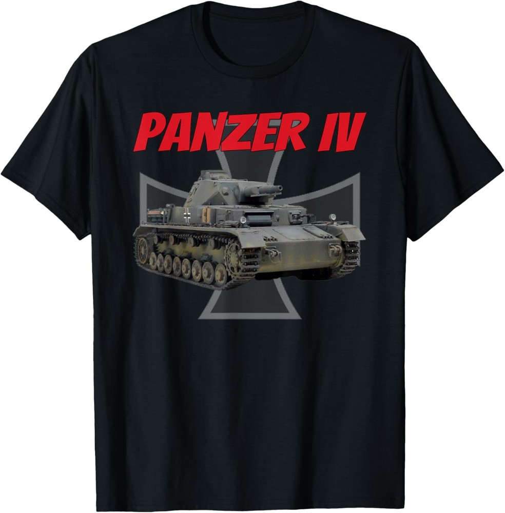 WW2 German Panzerkampfwagen IV Panzer IV Tank Boys Kids Men T-Shirt