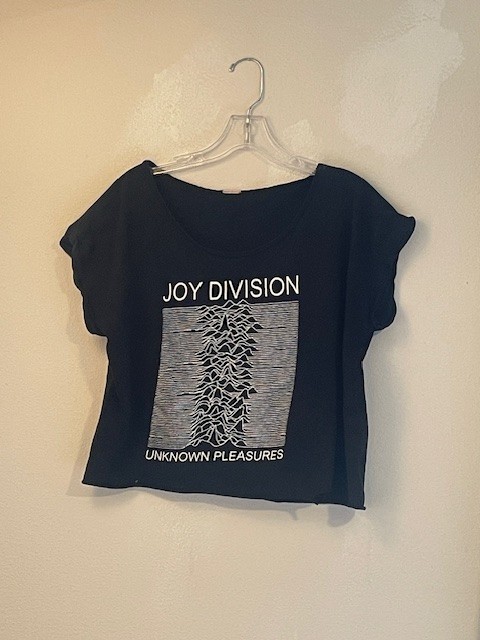 Joy Division 80s/90s Vintage Unknown Pleasures Thrashed Rare T-Shirt gallery