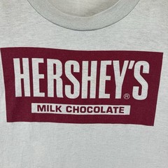 VTG Single Stitch Hershey’s Milk Chocolate T-Shirt Tee Men’s Sz “L” Made in USA