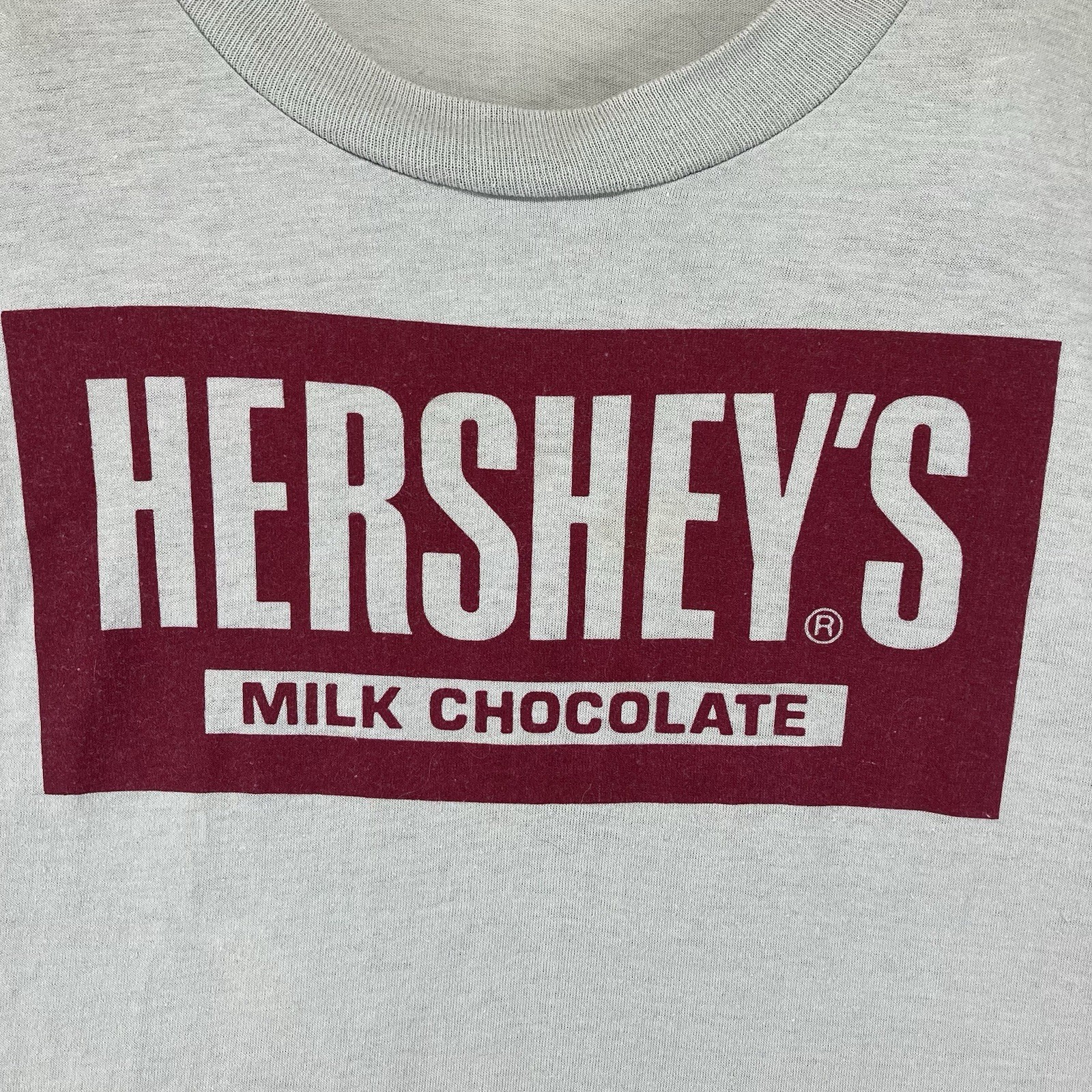 VTG Single Stitch Hershey's Milk Chocolate T-Shirt Tee Men's Sz "L" Made in USA gallery